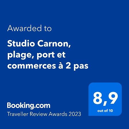 Studio Carnon, Plage, Port Et Commerces A 2 Pas Eksteriør bilde